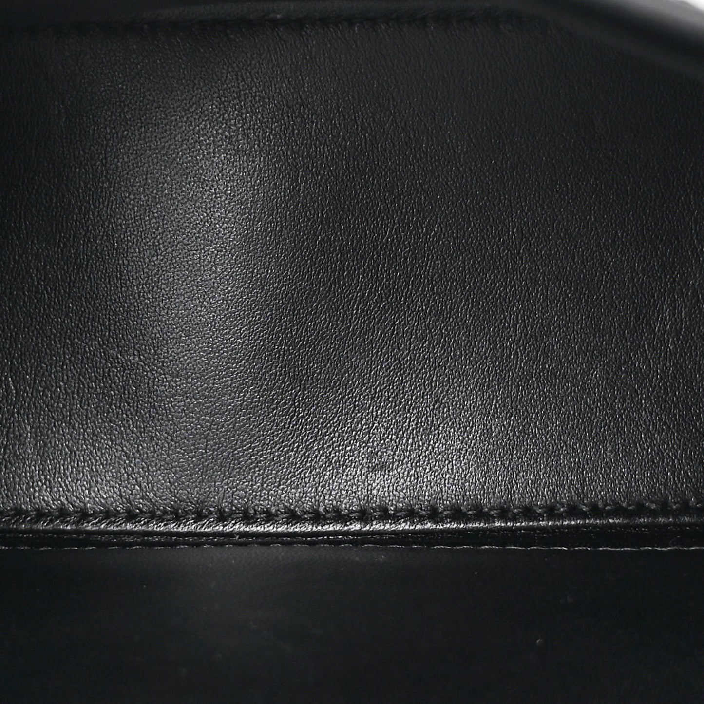 Shiny Calfskin Crocodile Embossed Medium Hourglass Top Handle Bag Black