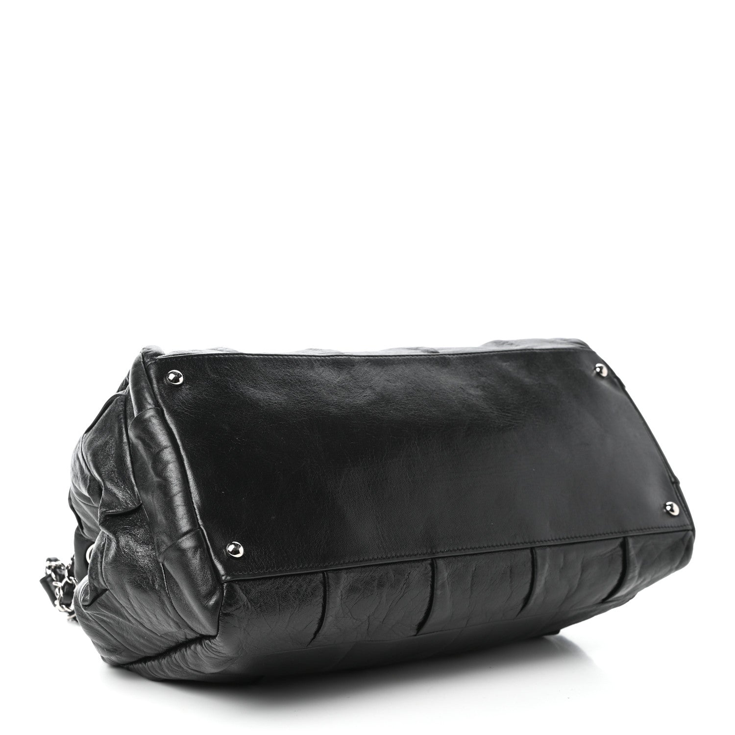 Chanel Lambskin Igloo Shoulder Bag Black 4 of 9