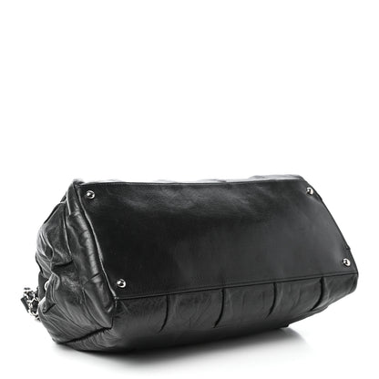 Chanel Lambskin Igloo Shoulder Bag Black 4 of 9