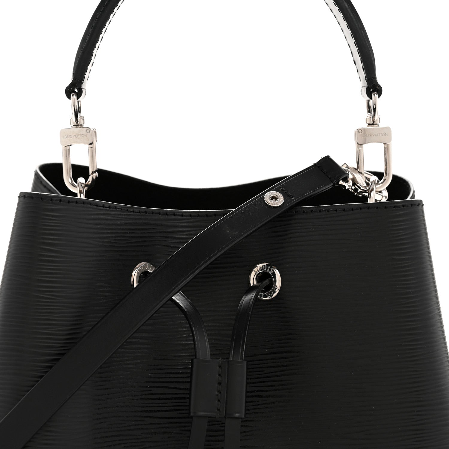 Louis Vuitton Epi Neonoe MM Black 9 of 14