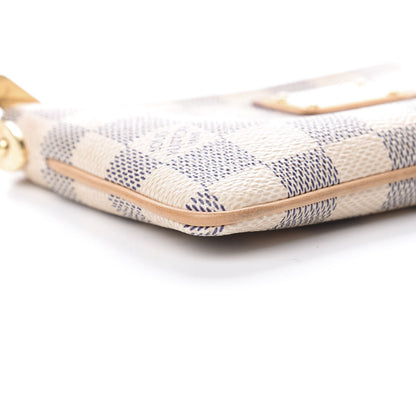 Louis Vuitton Damier Azur Pochette Milla MM 9 of 13