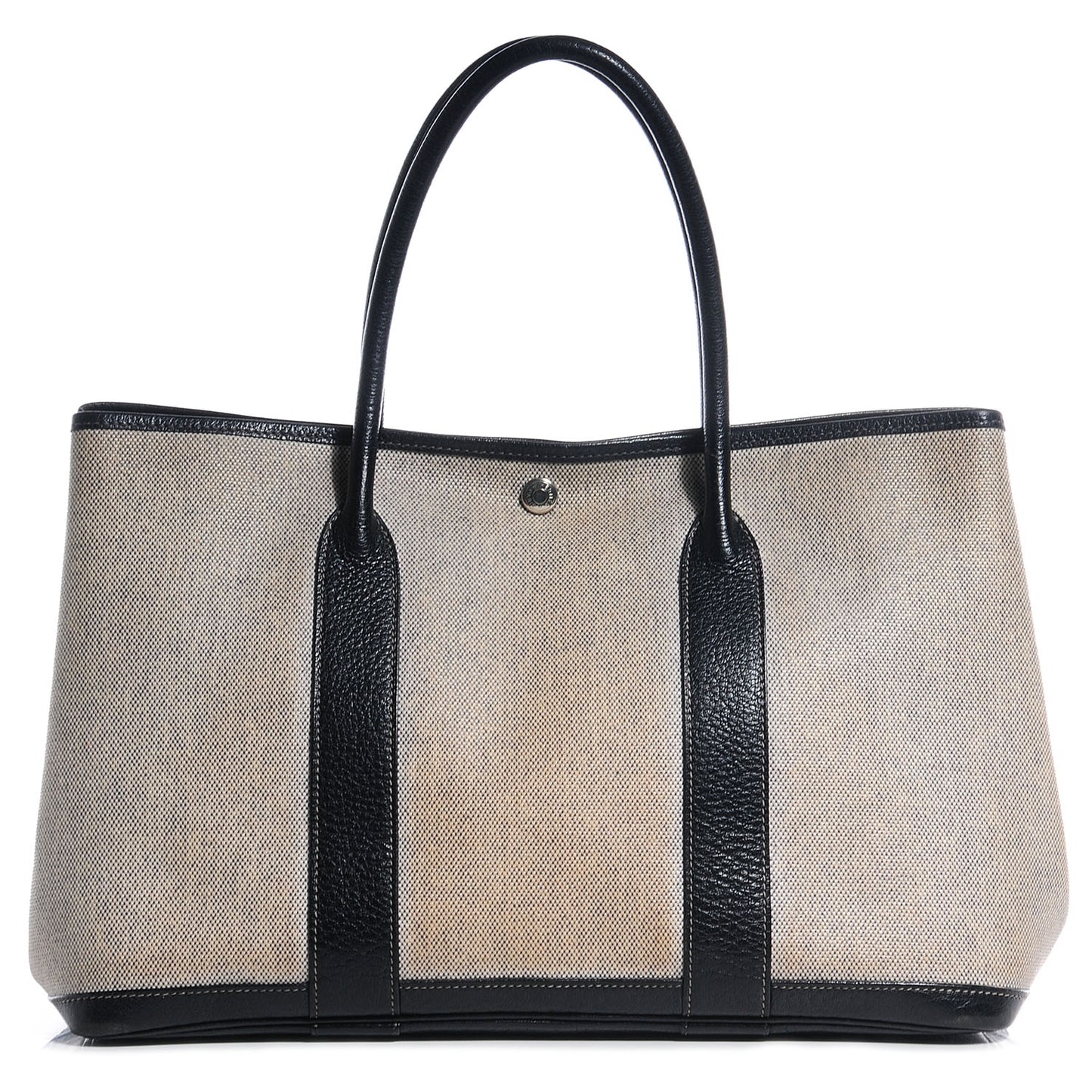 Toile Buffle Skipper Garden Party 36 MM Tote Black