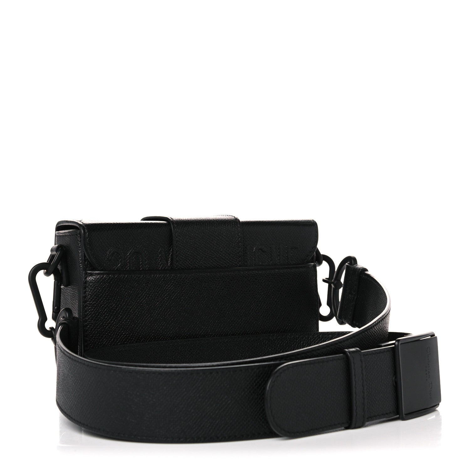 Christian Dior Ultra Matte Grained Calfskin 30 Montaigne Box Bag Black 3 of 12