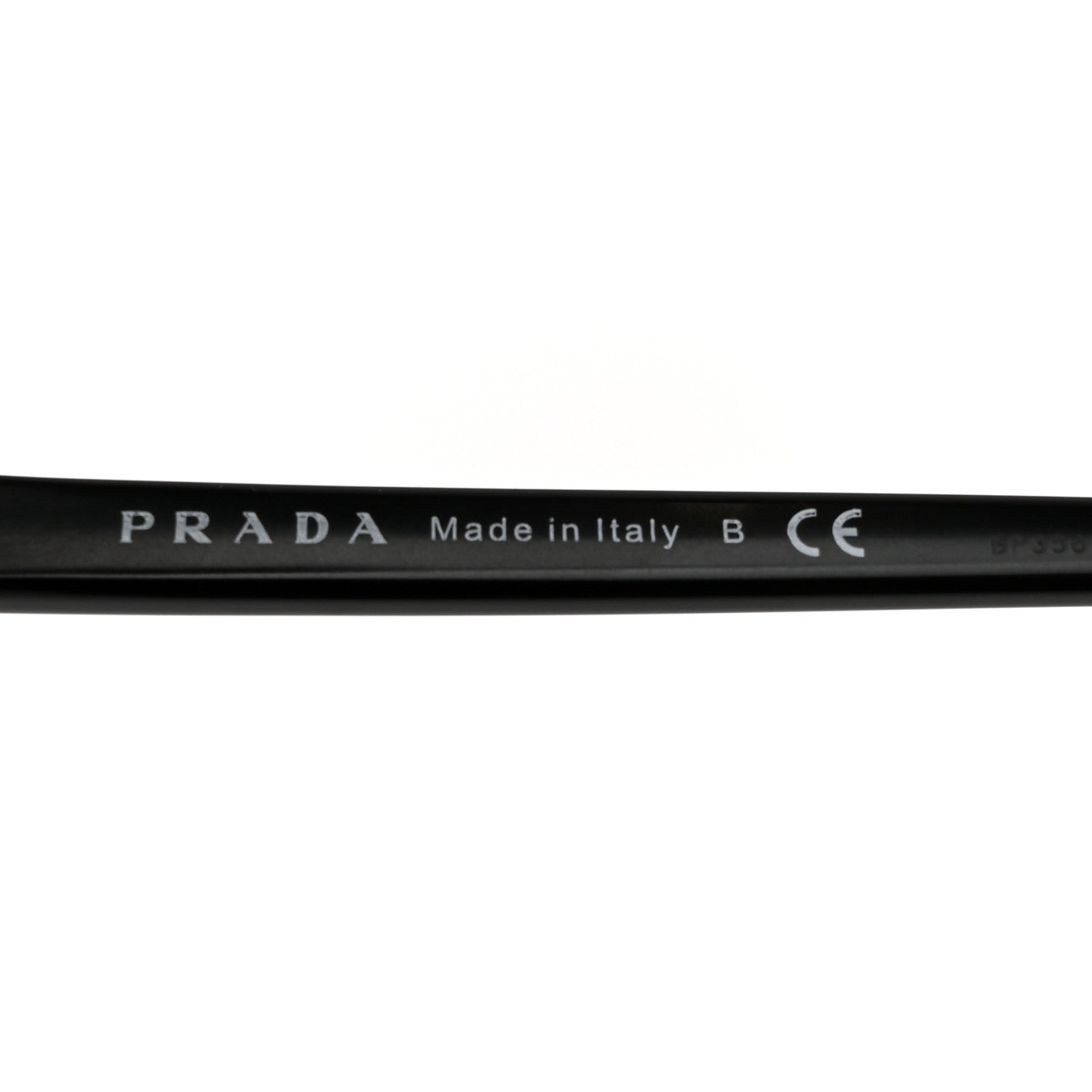 Prada Acetate Cat Eye Sunglasses SPR 02V Black 6 of 8