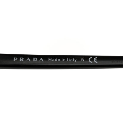 Prada Acetate Cat Eye Sunglasses SPR 02V Black 6 of 8