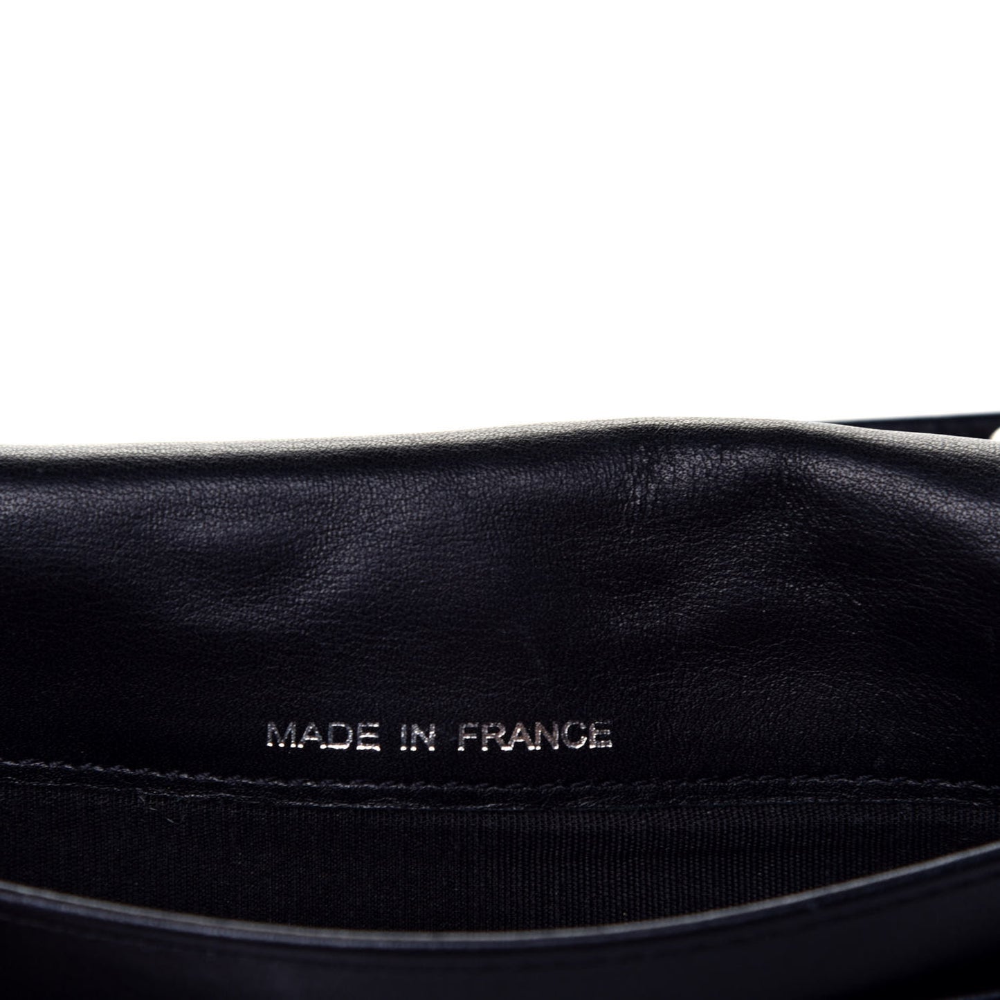 Patent Quilted Brilliant Yen Wallet Black