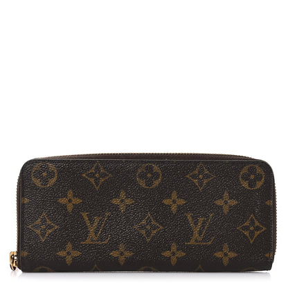 Louis Vuitton Monogram Clemence Wallet Fuchsia 1 of 8