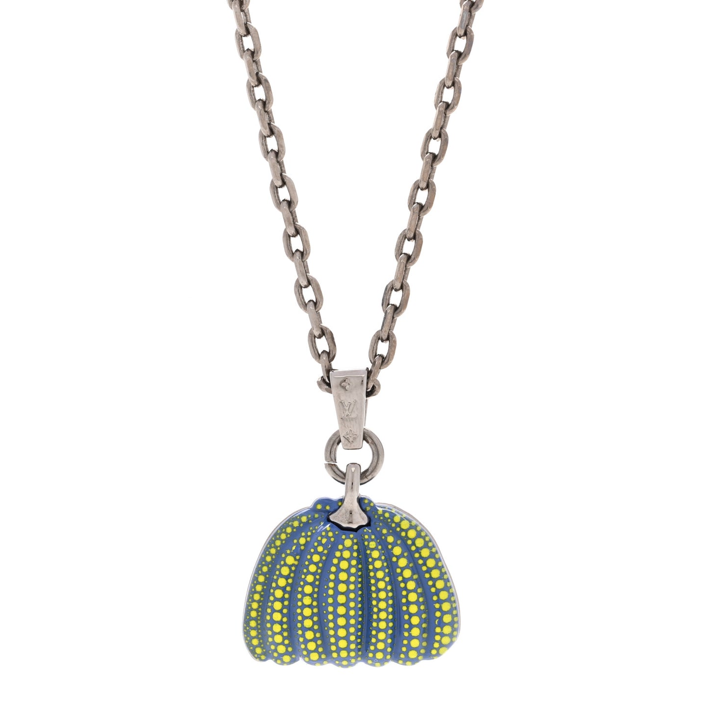 X Yayoi Kusama Pumpkin Pendant Necklace