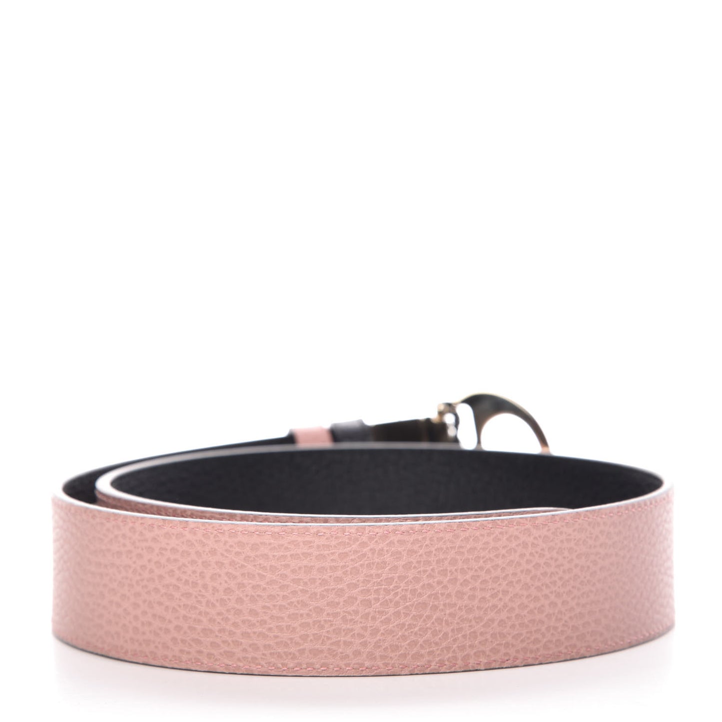 Calfskin 1973 Reversible Belt 80 32 Black Pink