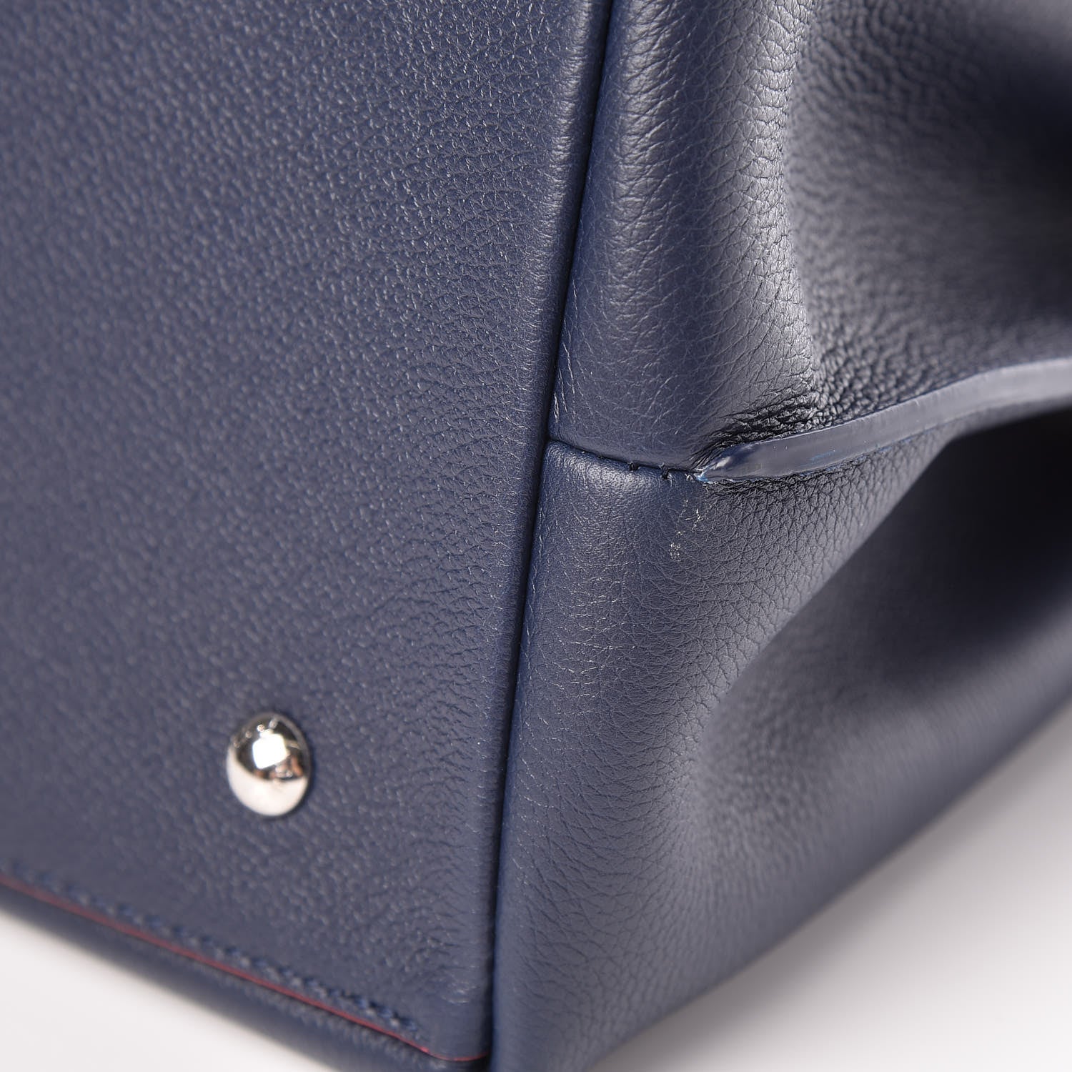 Louis Vuitton Calfskin Lockme Day Marine Rouge 10 of 12