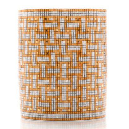 Hermes Porcelain Mosaique au 24 Mug Gold 4 of 10