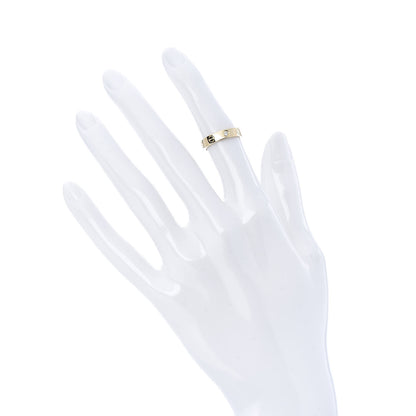 Cartier 18K Yellow Gold Diamond 4mm LOVE Wedding Band Ring 47 4 2 of 4