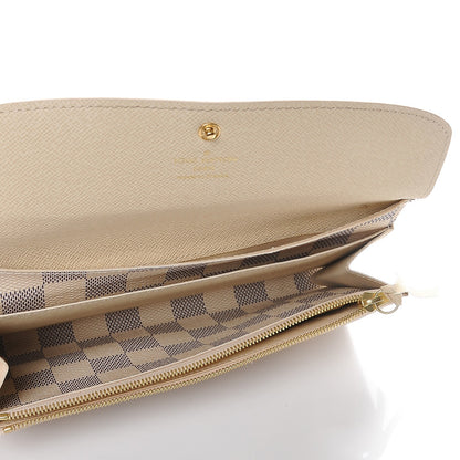 Louis Vuitton Damier Azur Emilie Wallet 5 of 11