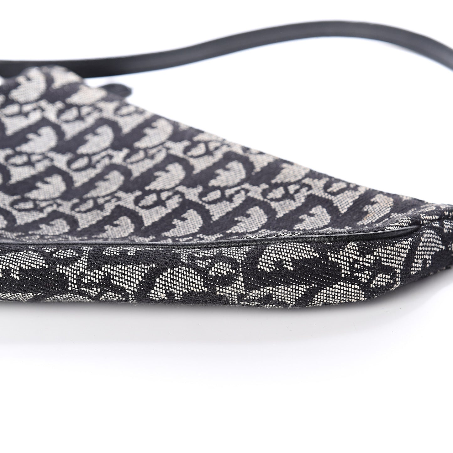 Monogram Mini Saddle Pochette Black