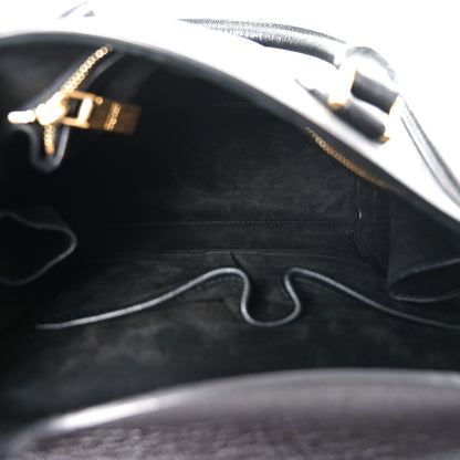 Alexander McQueen Grained Calfskin Large Heroine Black 5 of 9