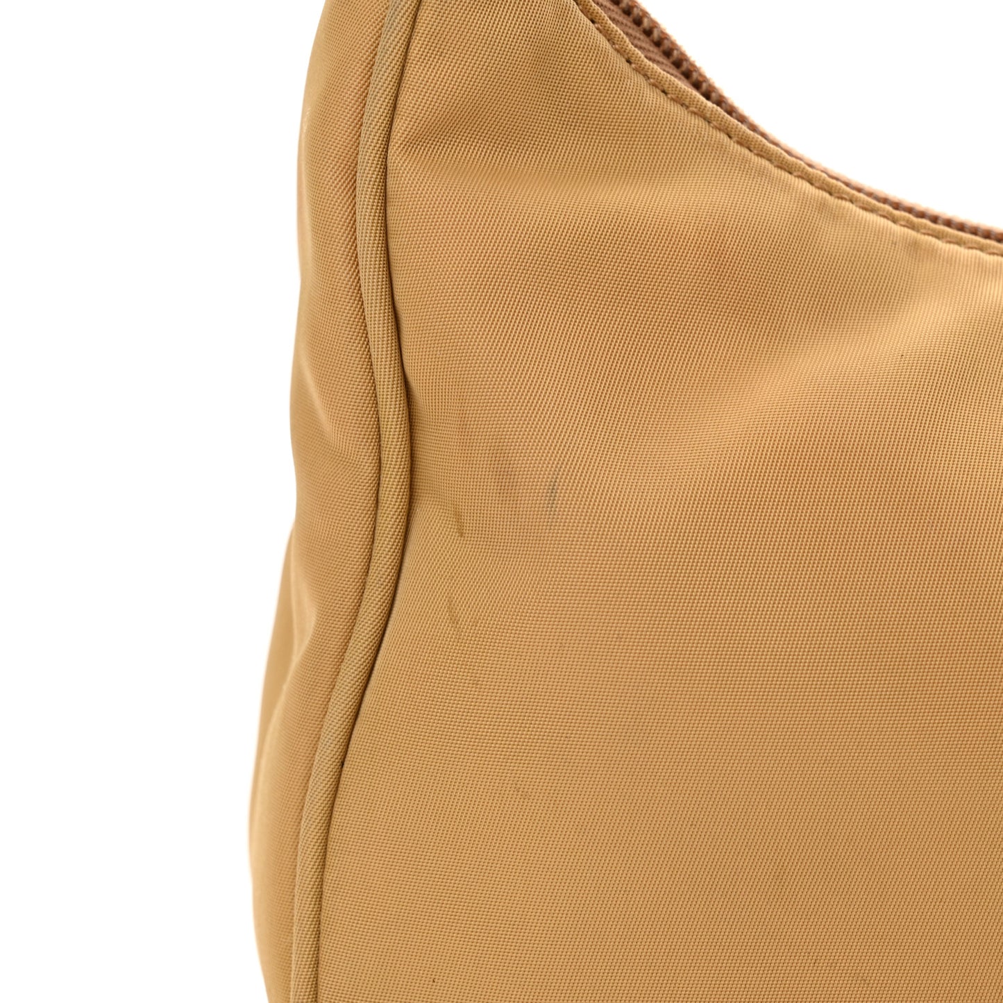 Tessuto Nylon Sport Shoulder Bag Sabbia