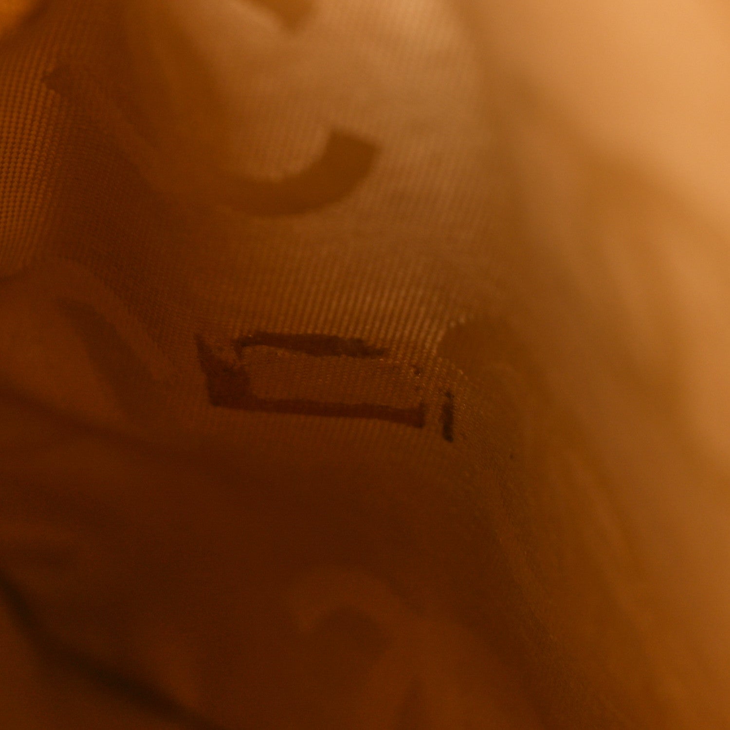 Chanel Calfskin Contrast Stitch Surpique Bowler Yellow 13 of 13