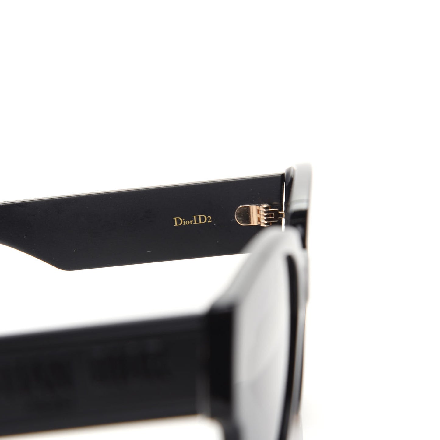 Acetate DiorID2 Sunglasses Black