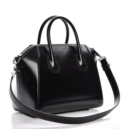 Givenchy Shiny Lord Calfskin Small Antigona Black 4 of 10