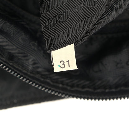 Prada Tessuto Nylon Beaded Bag Black 6 of 13