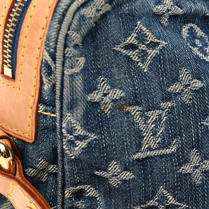 Louis Vuitton Denim Camera Bag Blue 10 of 10