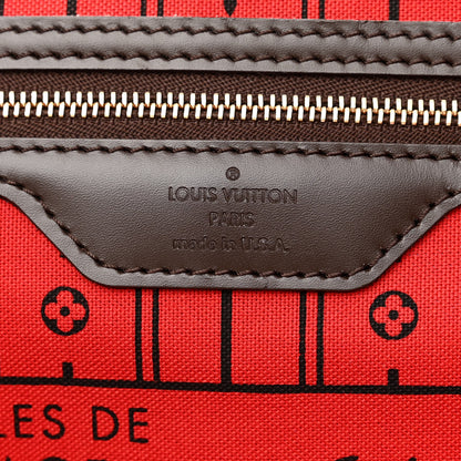 Louis Vuitton Damier Ebene Neverfull GM 6 of 10