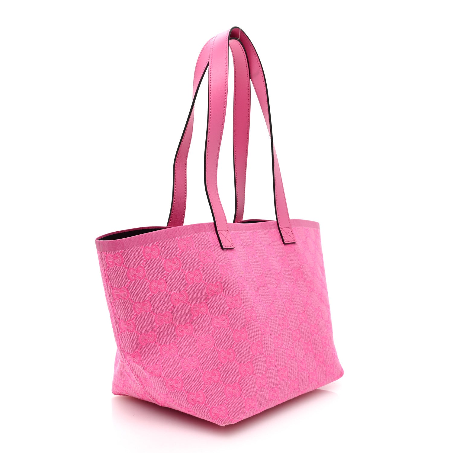 Gucci Supreme Canvas Totissima Small Tote Pink 4 of 14