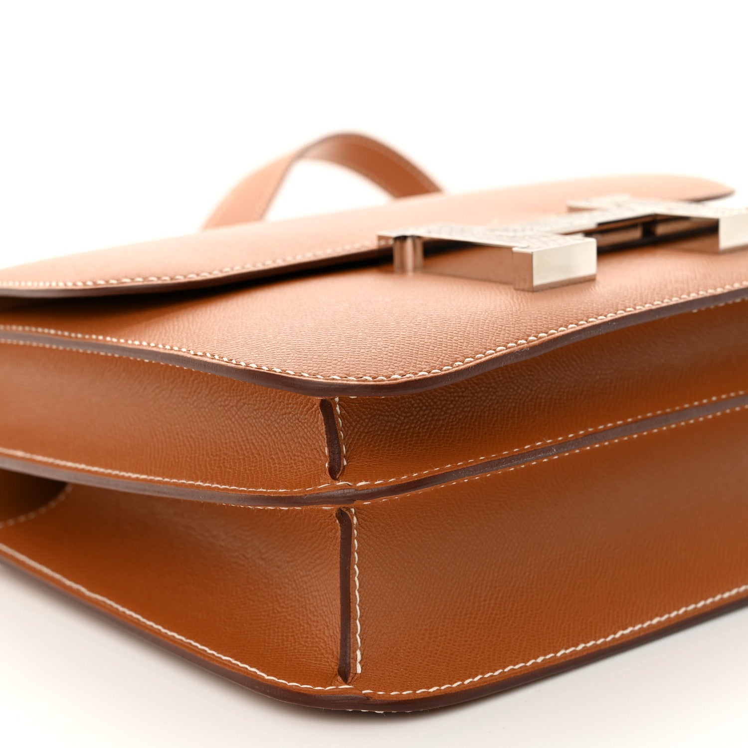 Hermes Grained Monsieur Lizard Constance 24 Gold Ombre 9 of 11