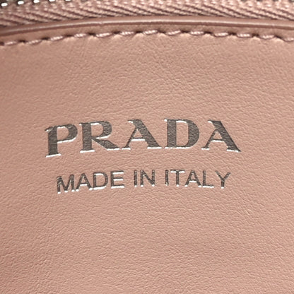 Prada Soft Calfskin Impunture Diagramme Tote Cipria 6 of 9