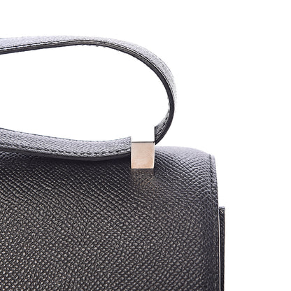 Hermes Epsom Enamel Constance 24 Black Bleu Saint Cyr 11 of 27