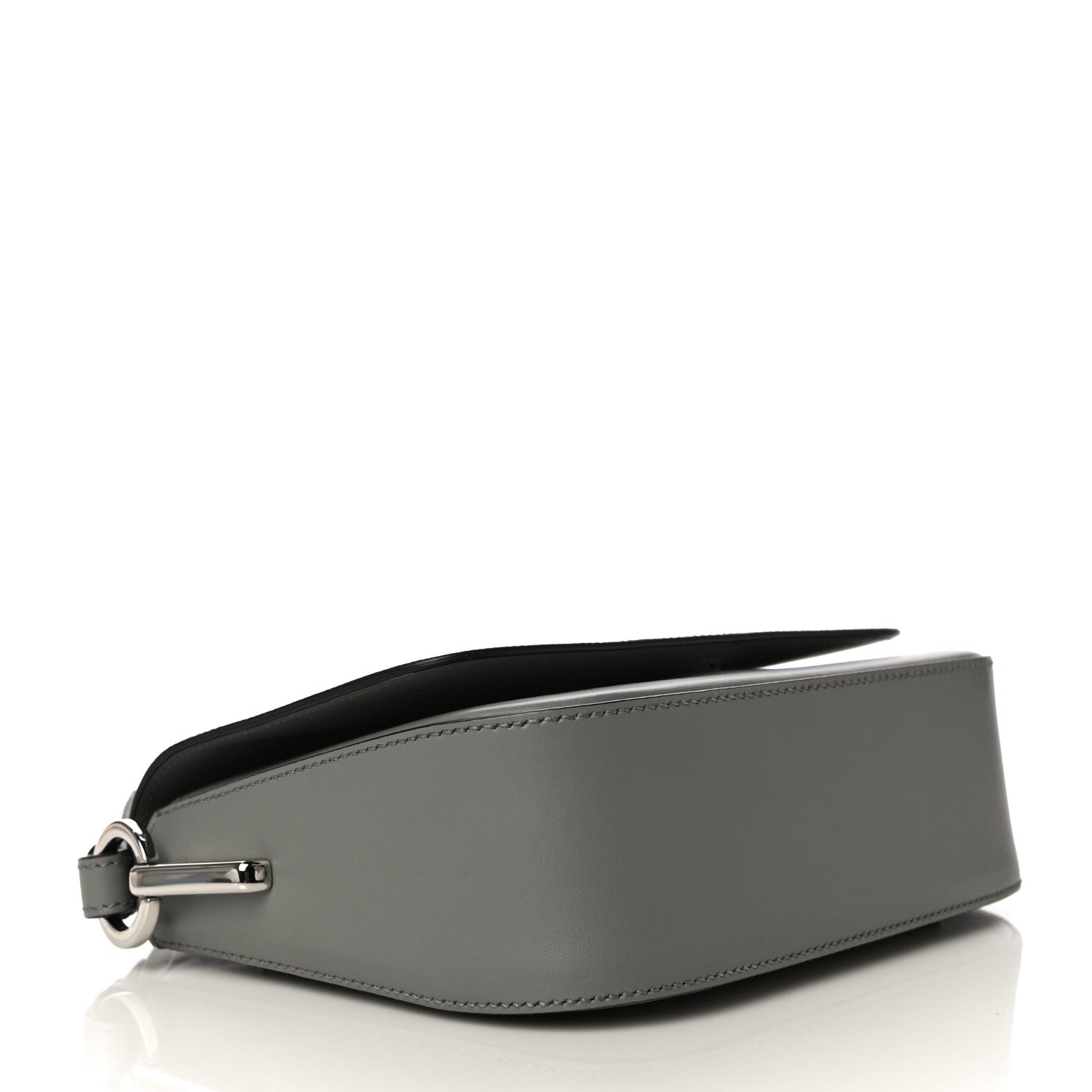 Prada Saffiano Cuir Identity Shoulder Bag Ardesia 4 of 10