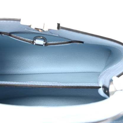 Louis Vuitton Ostrich Flower Chain Capucines BB Light Blue 5 of 9