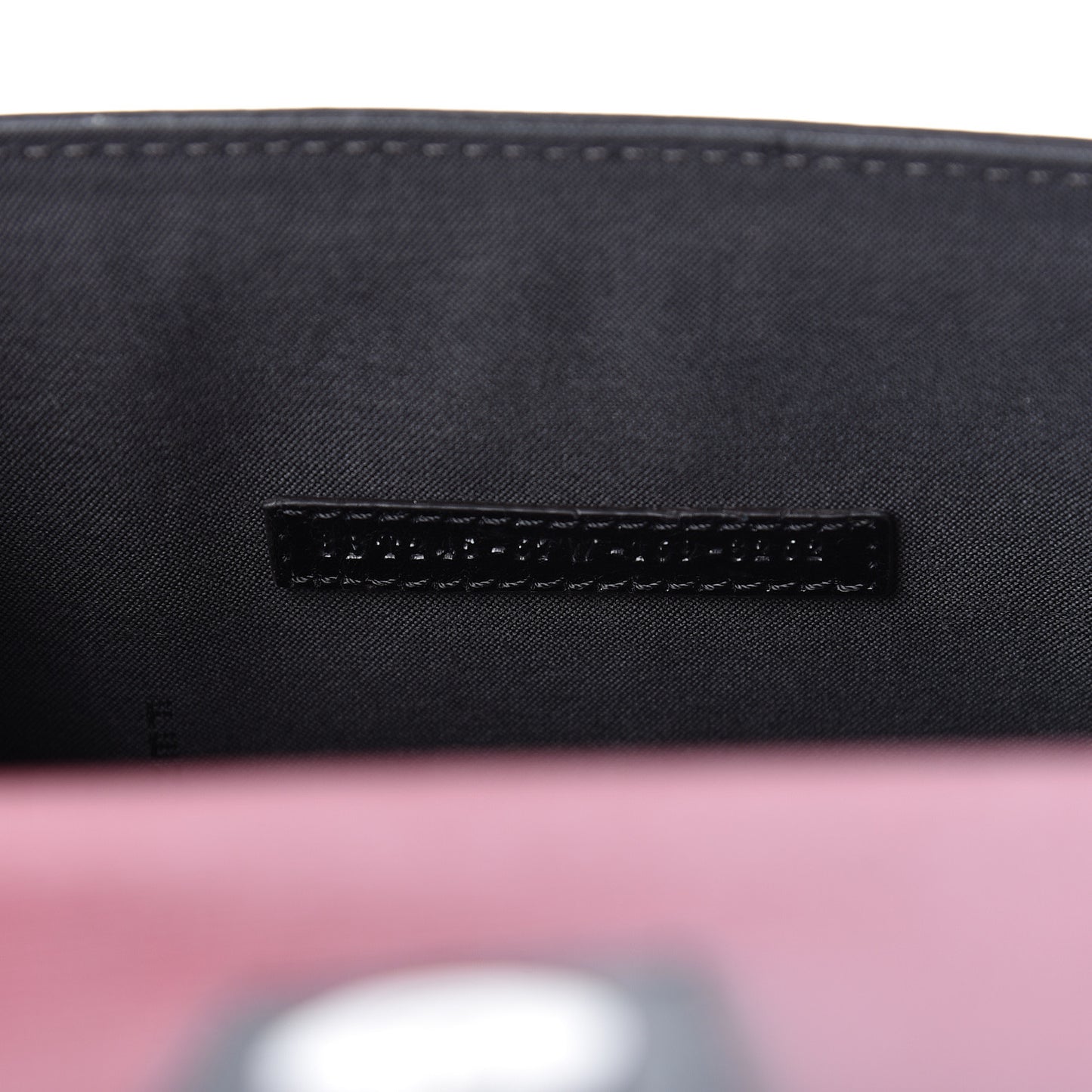 Vitello Elite Monster Mini Demi Jour Shoulder Bag Ribes Grigio Polvere Carbone