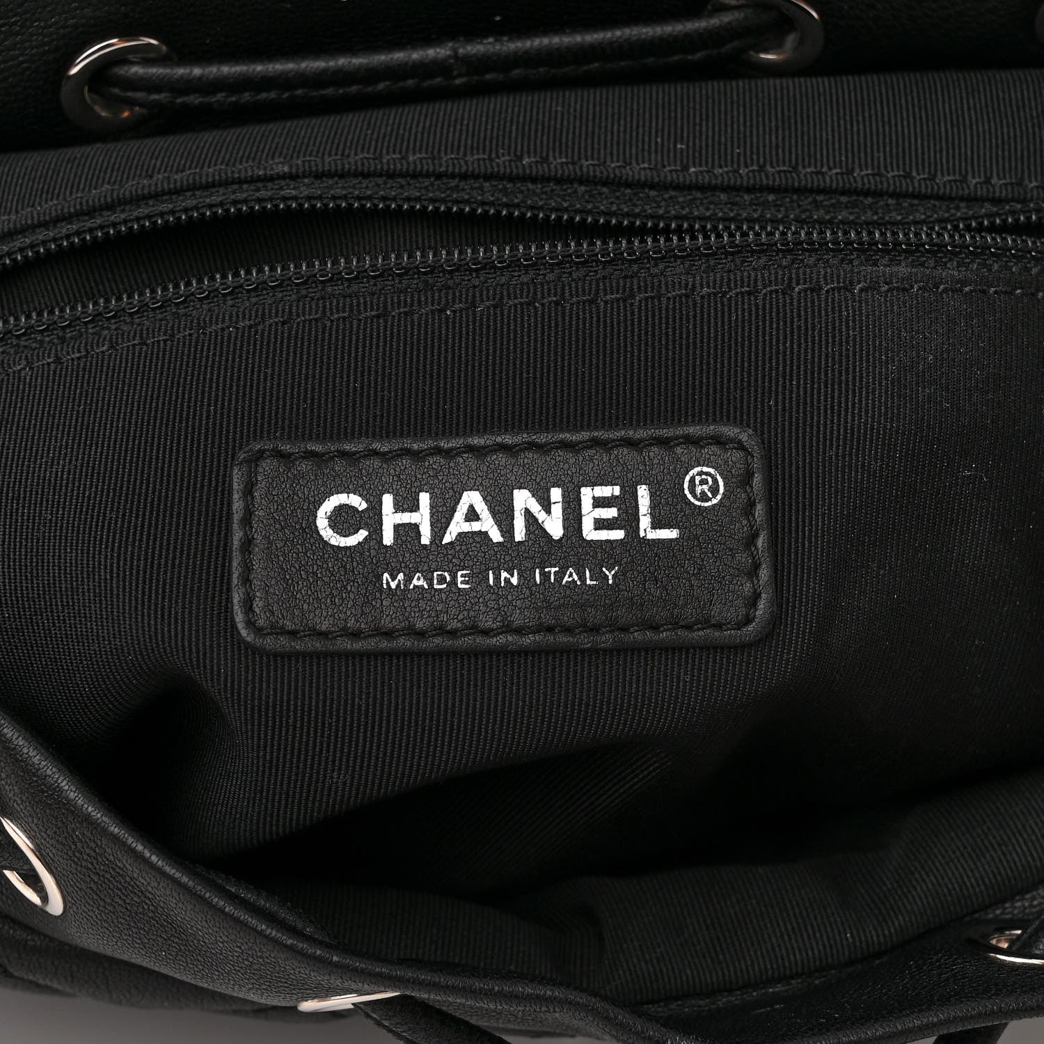 Chanel Lambskin Quilted Small Cuba Urban Spirit Backpack Black 10 of 31