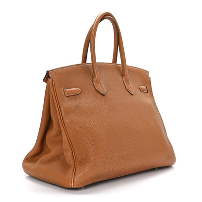 Hermes Togo Birkin 35 Gold 3 of 15