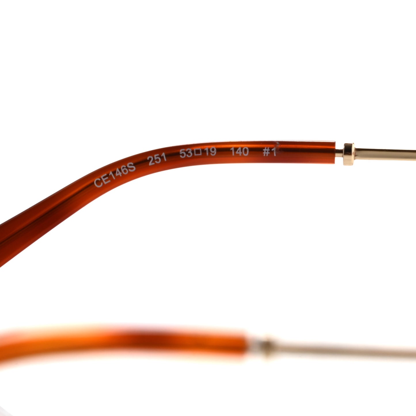 Rectangular Sunglasses CE146S Gold