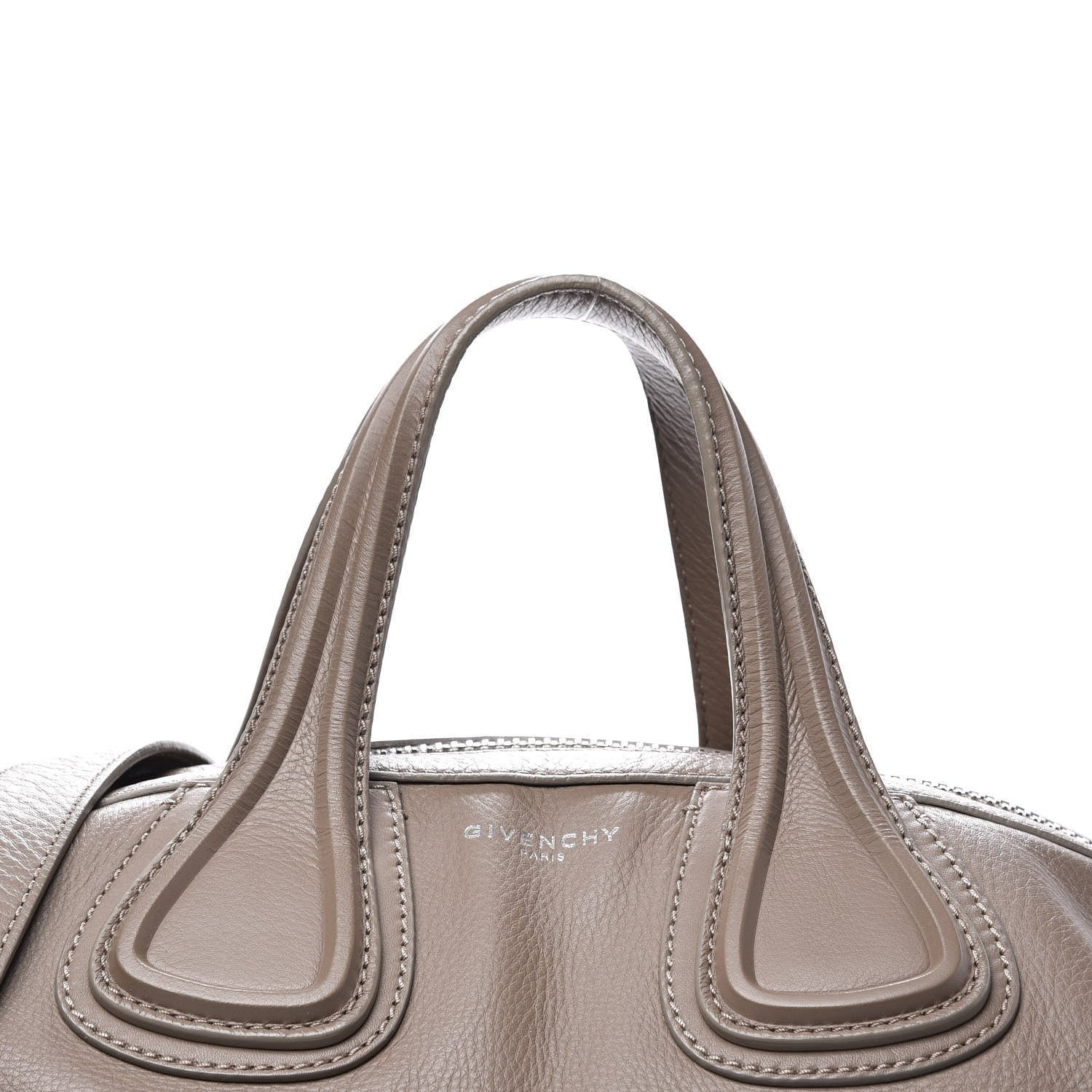 Givenchy Waxy Grained Calfskin Medium Nightingale Mastic 9 of 9