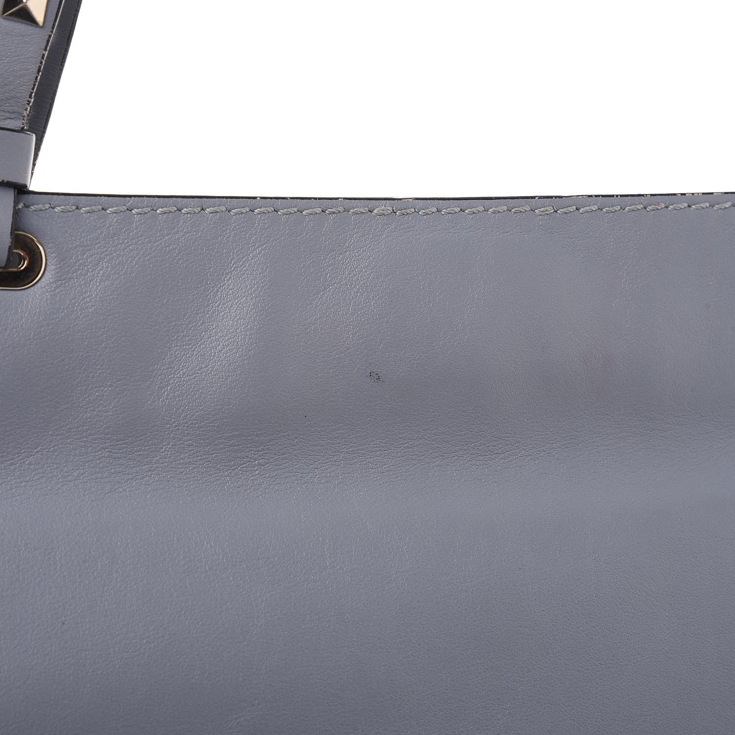 Valentino Garavani Vitello Medium Rockstud Tote London Stone 11 of 13