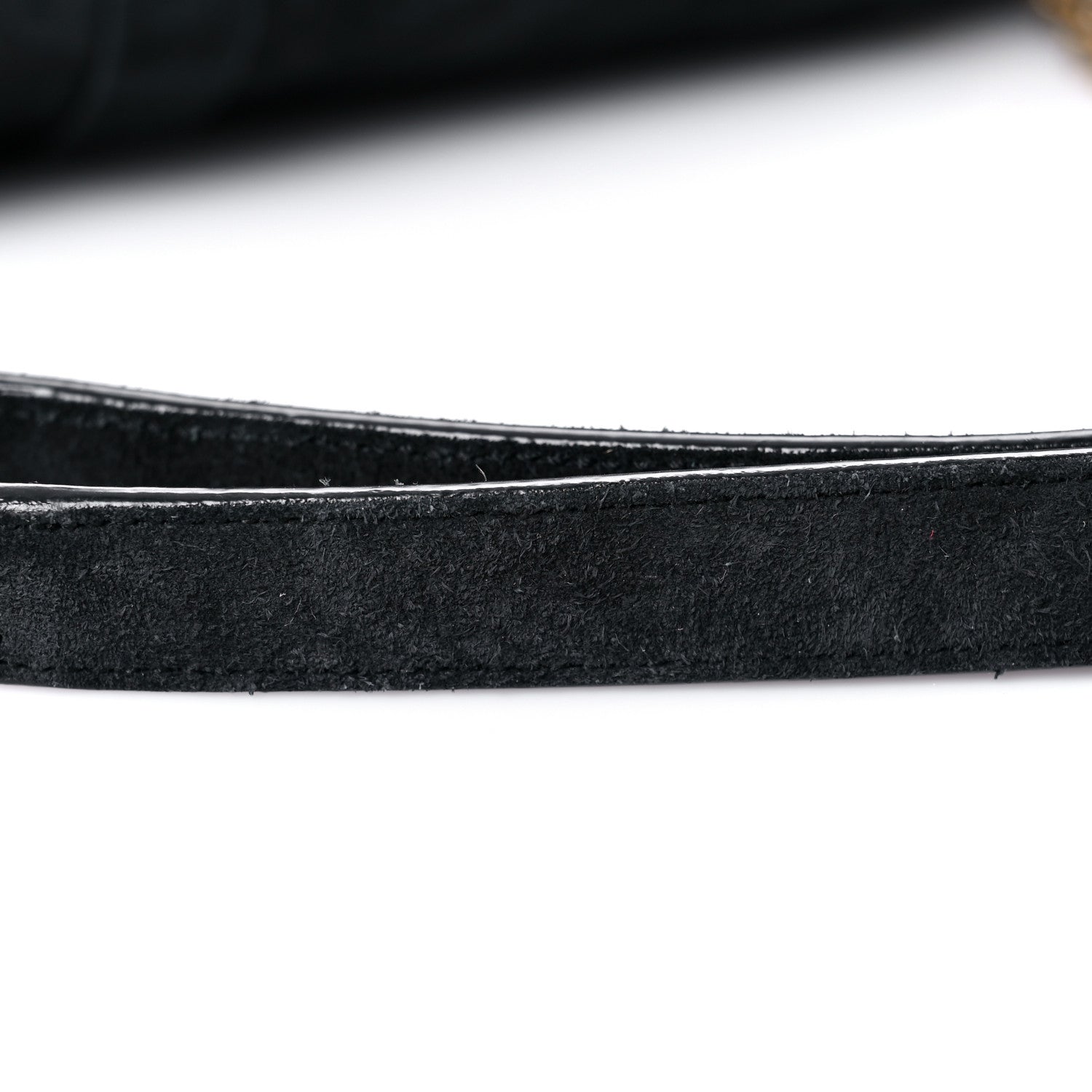 Saint Laurent Suede Mixed Matelasse Tri-Quilt Large Monogram Envelope Satchel Black 24 of 25