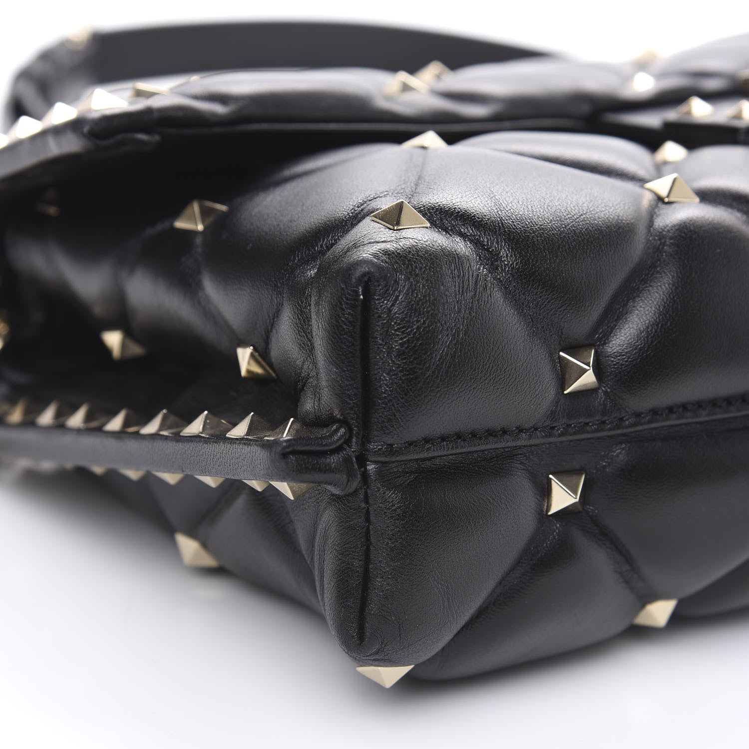Valentino Garavani Nappa Candystud Crossbody Black 6 of 10