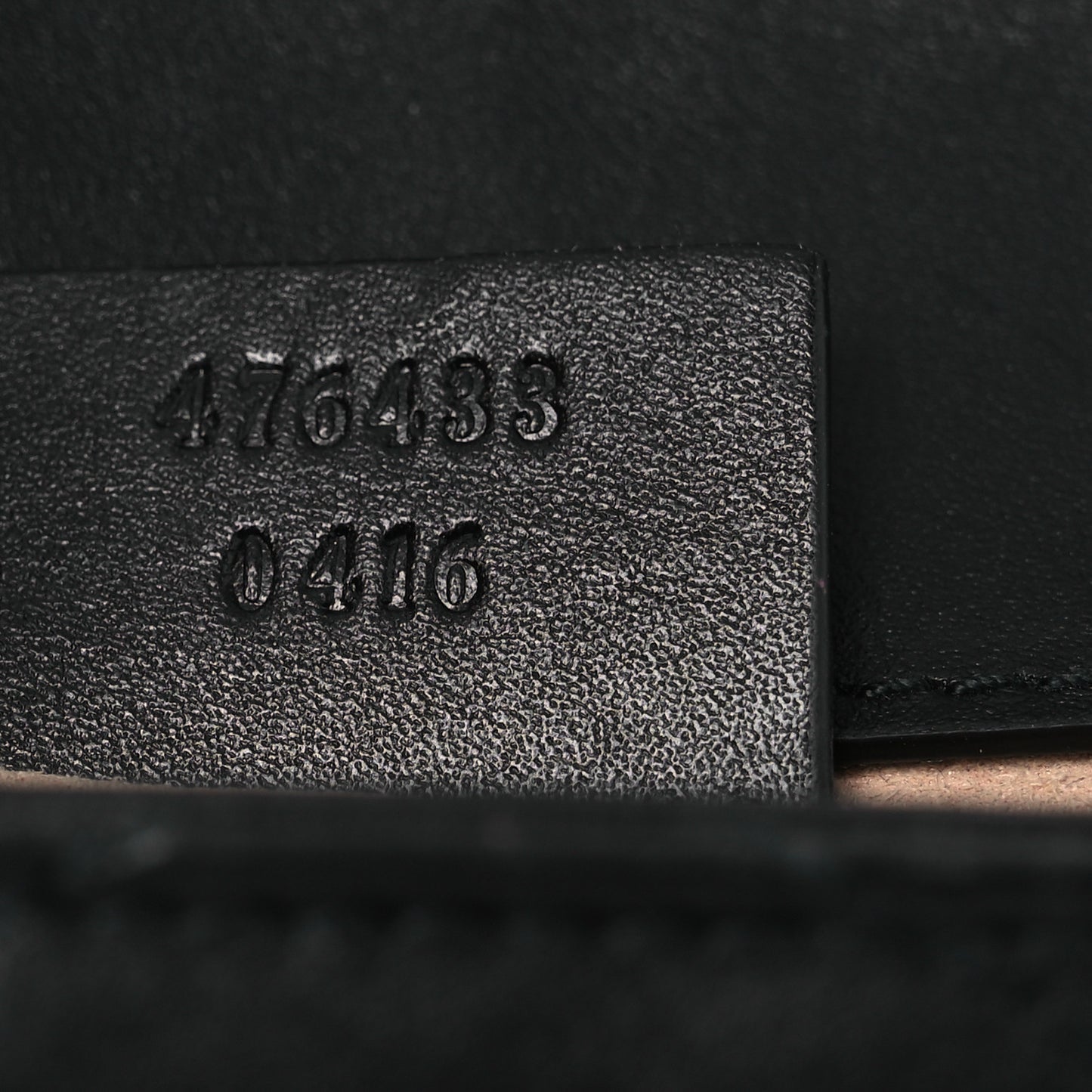 Calfskin Matelasse Super Mini GG Marmont Shoulder Bag Black