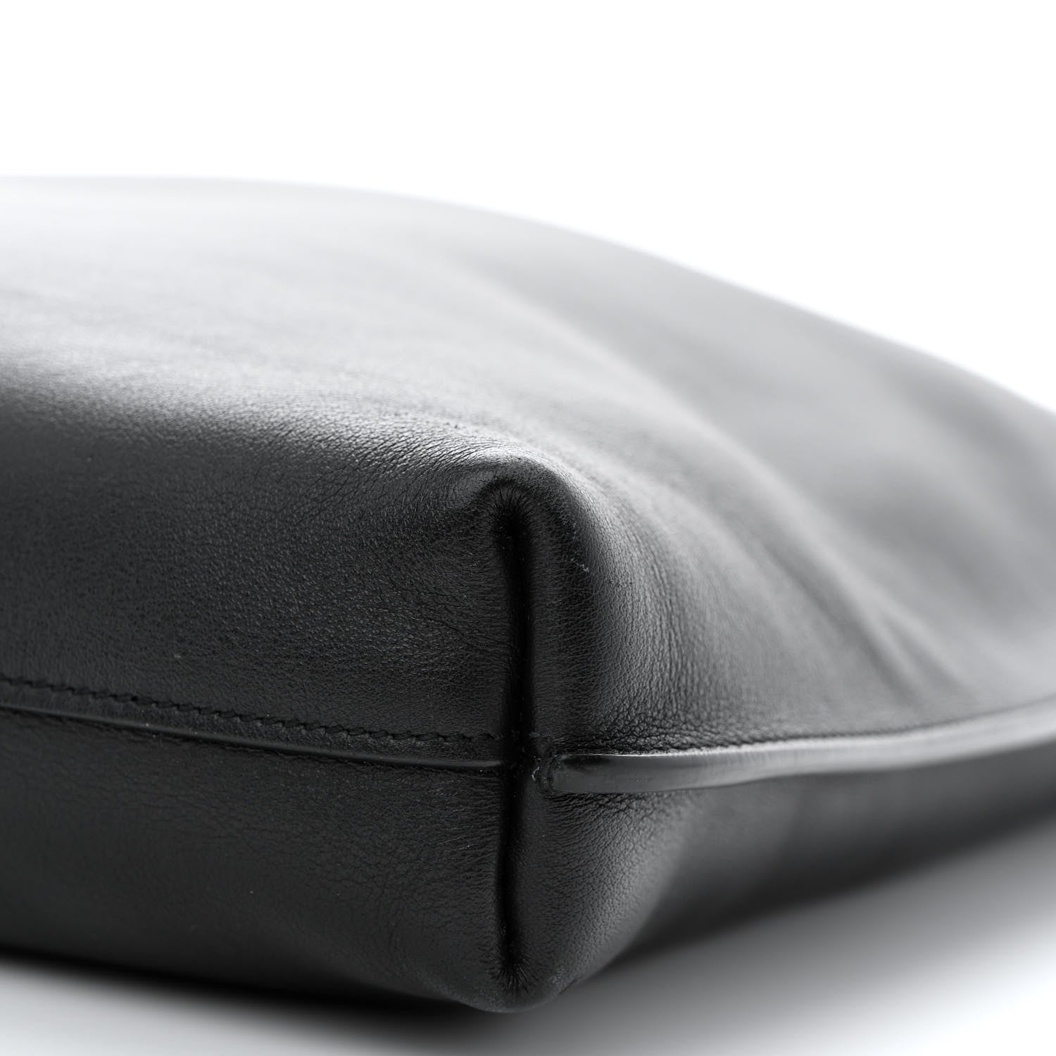 Saint Laurent Calfskin Medium Suzanne Hobo Black 12 of 12