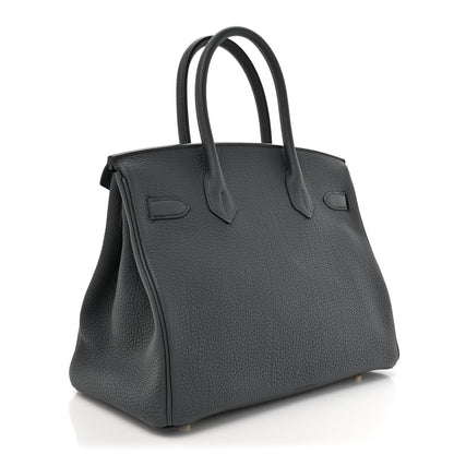 Hermes Togo Birkin 30 Gris Misty 3 of 13