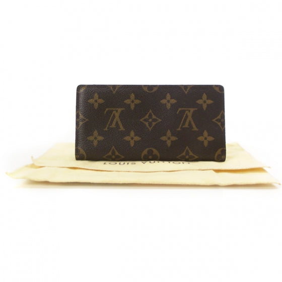 Louis Vuitton Monogram Simple Checkbook Holder 2 of 8