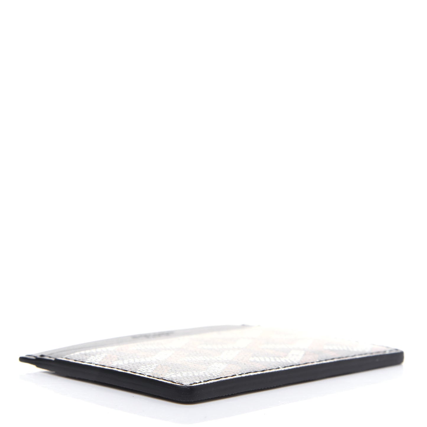 Goyardine Saint Sulpice Card Holder Black