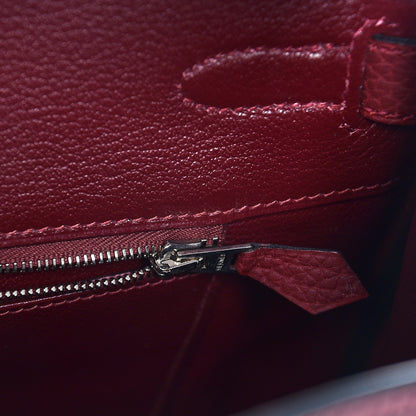 Hermes Fjord Birkin 35 Rouge H 16 of 24