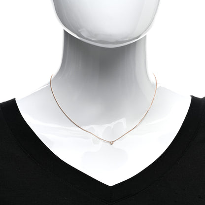 Cartier 18K Pink Gold Diamond XS D'Amour Pendant Necklace 2 of 5