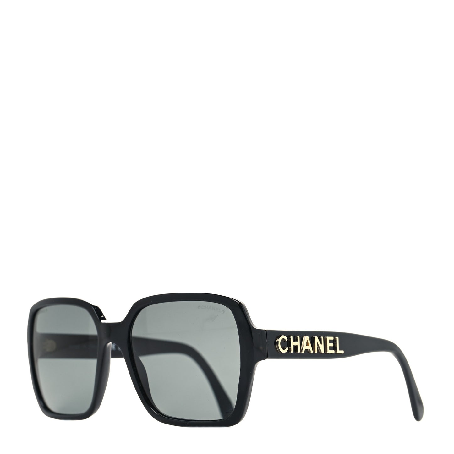 Acetate Square Sunglasses 5408 Black
