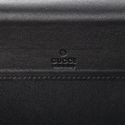 Gucci Microguccissima Travel Organizer Flap Wallet Black 7 of 8