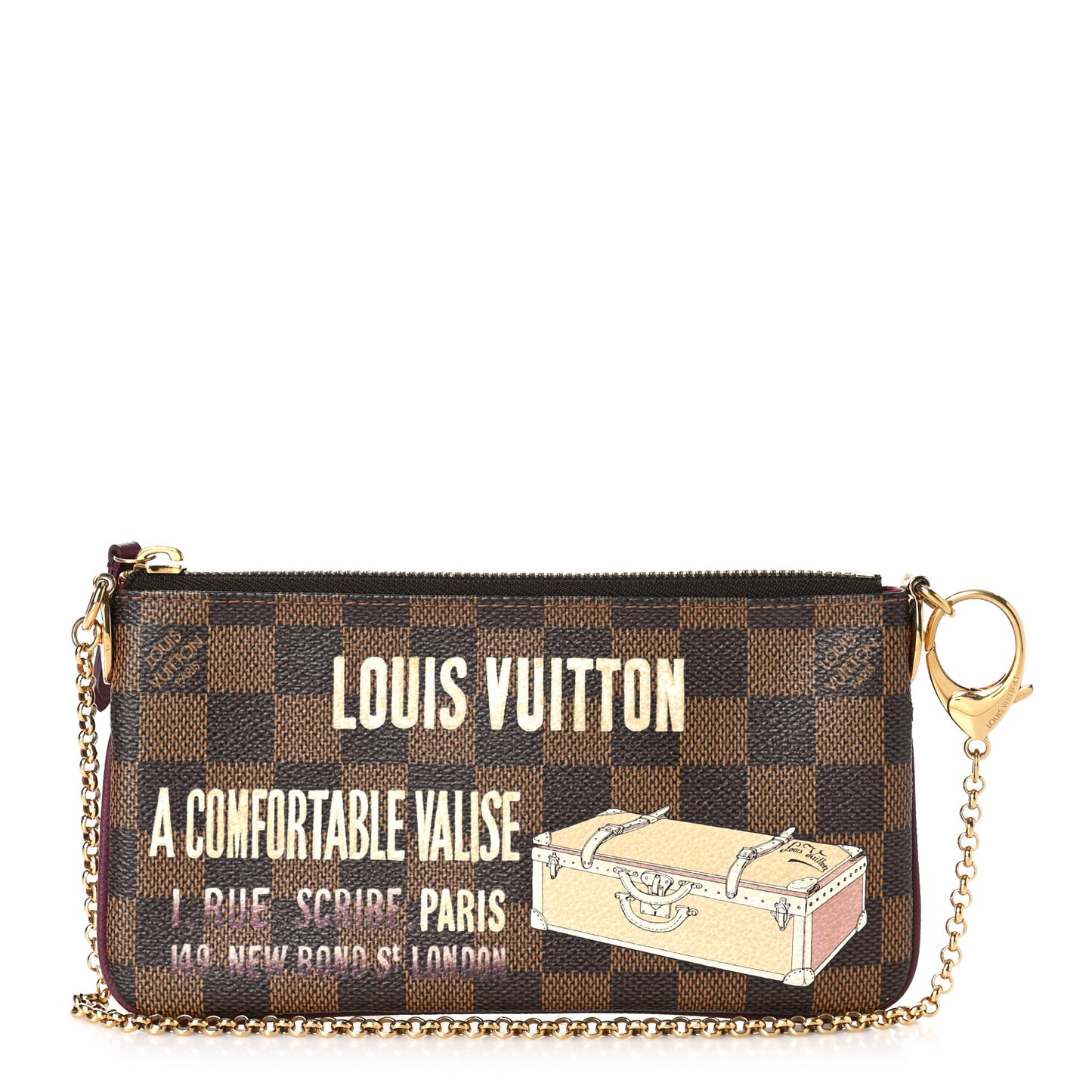 Damier Ebene Milla MM Trunk Pochette